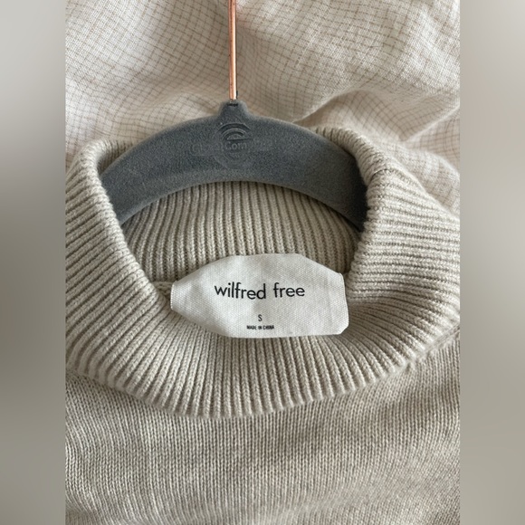 ARITZIA Wilfred Free Cropped Sweater Size S - Picture 6 of 6